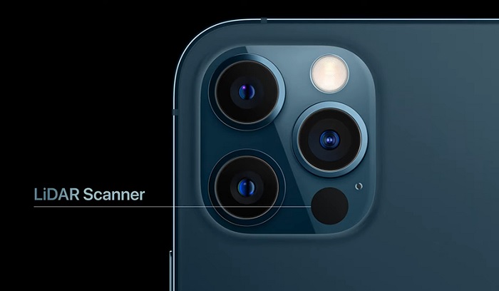 Camera LiDAR trên thế hệ iPhone 12