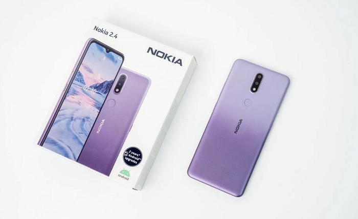 Nokia 2.4 được thiết kế rất hiện đại