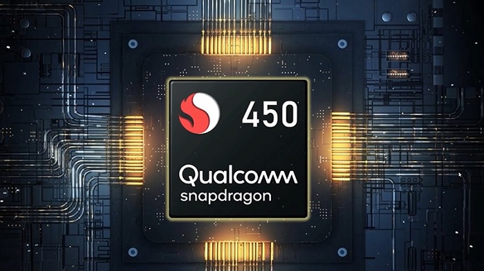 Galaxy A02s được trang bị chip Snapdragon 450
