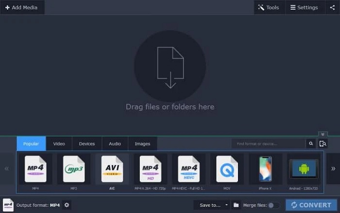 Movavi Video Converter cũng là một gợi ý nén video trên iPhone tuyệt vời