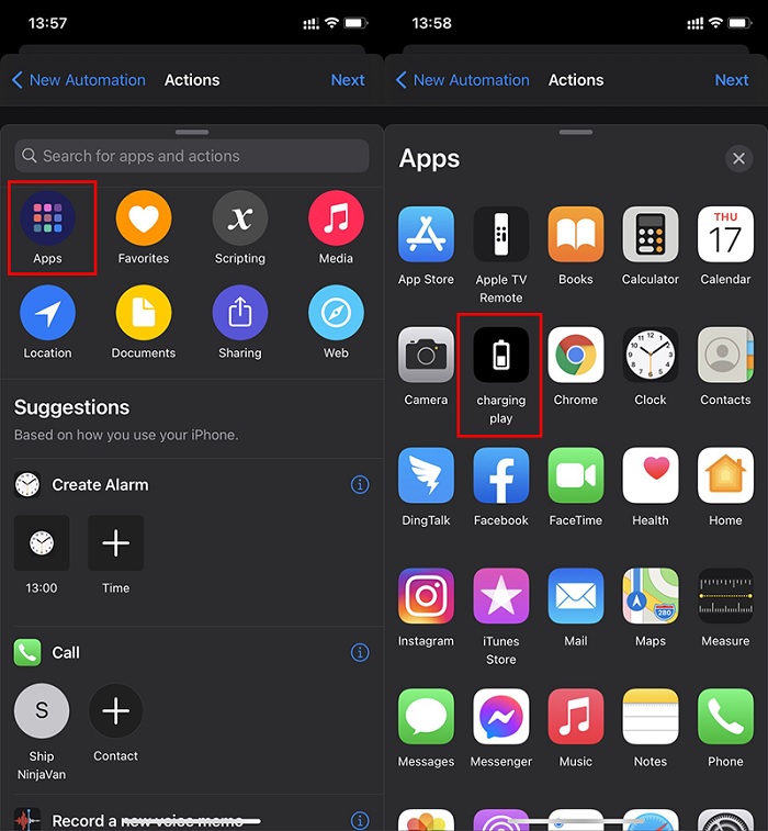 Chọn bước tiếp theo như trong ảnh hướng dẫn