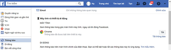 Tắt thông báo Messenger trên máy tính (2)