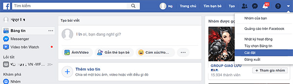 Tắt thông báo Messenger trên máy tính