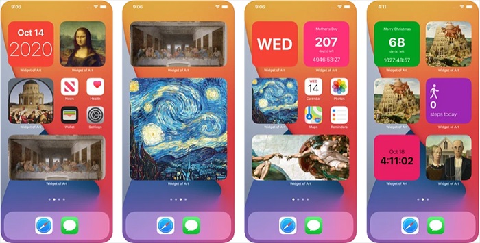 Bạn có thể sử dụng cách thêm khung tranh lên màn hình iPhone chạy iOS 14 để khiến tác phẩm nghệ thuật nổi tiếng hiển thị trên màn hình của bạn