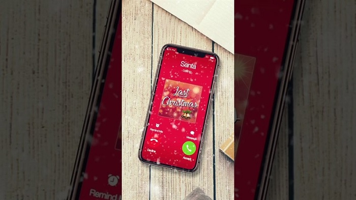 Làm mới điện thoại với nhạc chuông Giáng Sinh, Năm mới