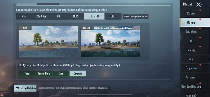 Setup game PUBG mobile