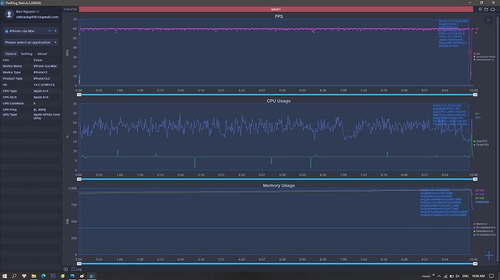 Mức dao động FPS trong game