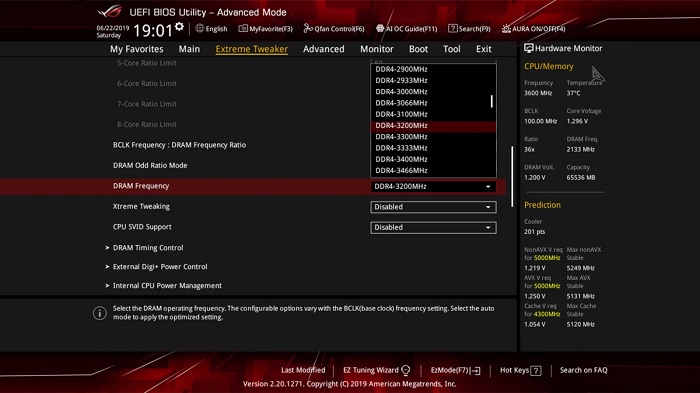 Từ BIOS/UEFI các bạn có thể bật XMP với các mainboard được hỗ trợ. Say khi truy cập có thể tìm vào DRAM setting và bật nó lên