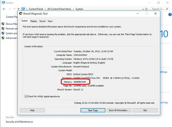 Chọn mục Memory để sắp xếp mức sử dụng RAM trên máy tính