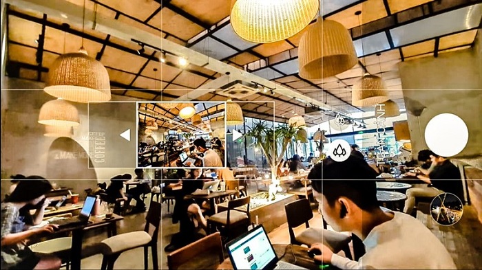 Kết quả sau khi chọn chế độ chụp