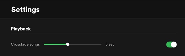 Cài đặt Playback tại giao diện desktop