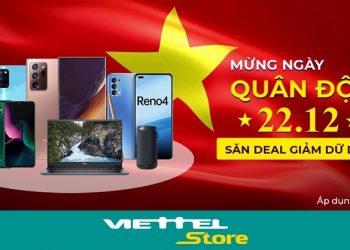 Mừng ngày Quân đội 22/12 - Săn deal giảm dữ dội