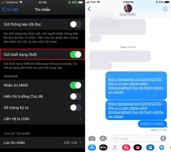 Nhắn tin trên iMessage có mất tiền không? (1)