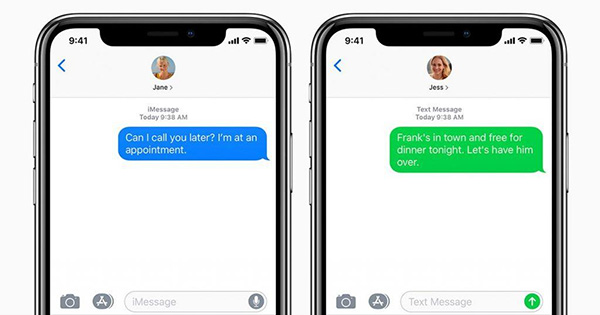Nhắn tin trên iMessage có mất tiền không?