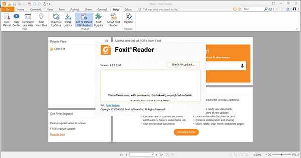 Phần mềm Foxit Reader