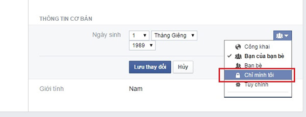 Tắt thông báo sinh nhật trên Facebook (1)
