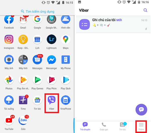 Tắt thông báo sinh nhật trên Viber