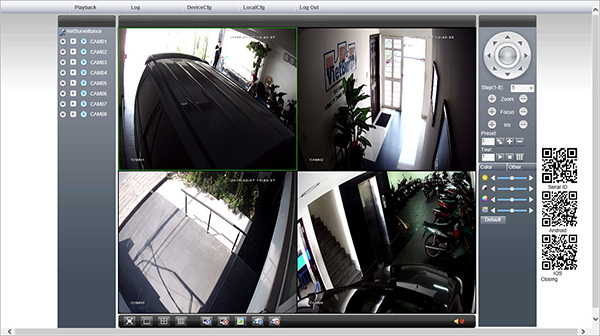 Cách sử dụng phần mềm theo dõi camera trên máy tính (2)