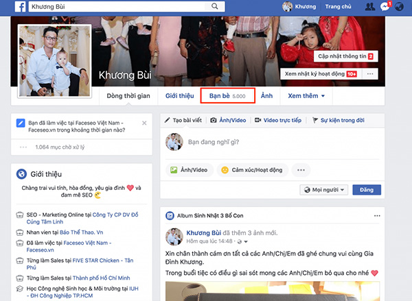 Cách theo dõi Facebook người khác mà không bị phát hiện