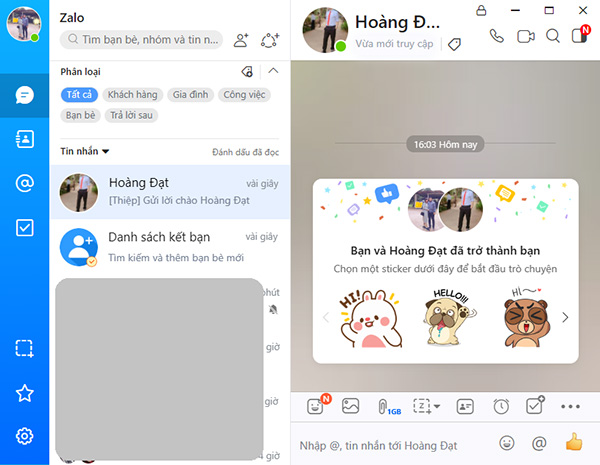 Cách theo dõi tin nhắn Zalo của người khác trên máy tính