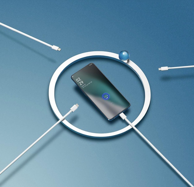 Reno5 được trang bị công nghệ sạc nhanh VOOC 50W