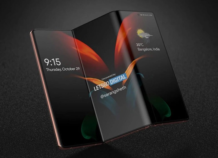 Ảnh minh họa Galaxy Z Fold3