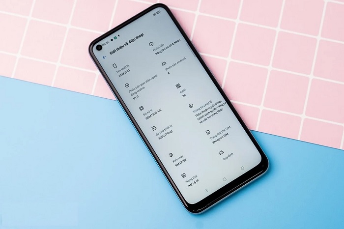 Cấu hình của Realme 7i