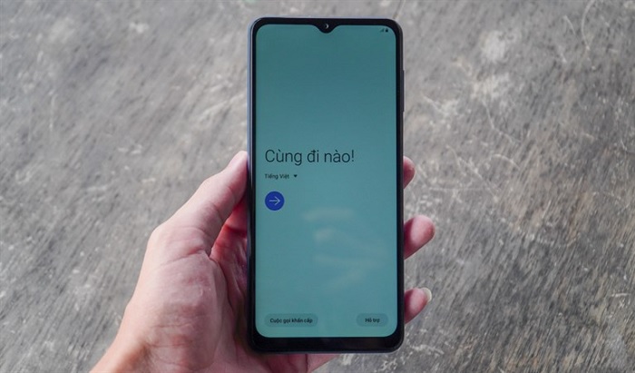 Máy được trang bị con chip Helio G35