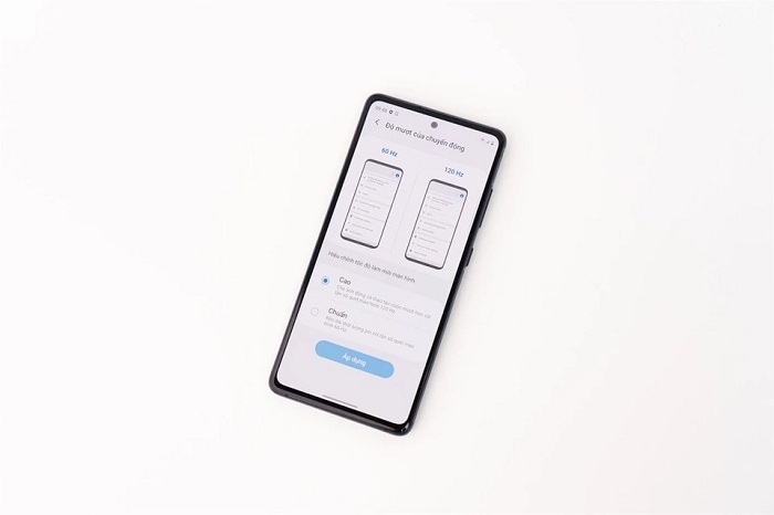 Màn hình Galaxy S20 FE có tần số quét 120Hz