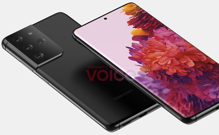 Ảnh render Galaxy S21 series rò rỉ trước đó