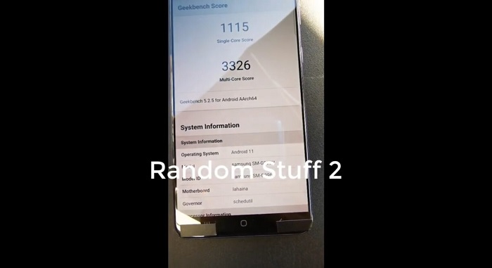 video trên tay thực tế Galaxy S21+