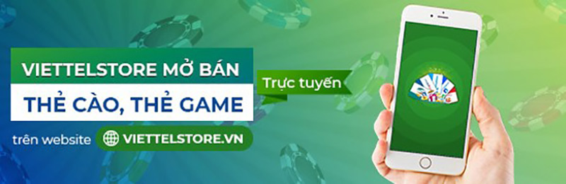 Viettelstore bán thẻ cào