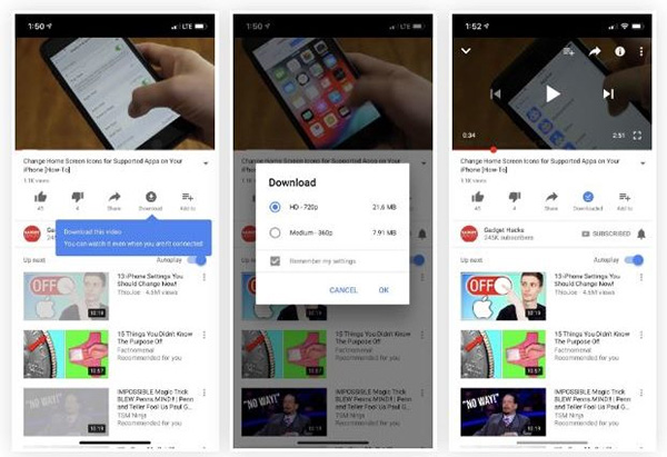Cách xem YouTube Offline trên iPhone (1)