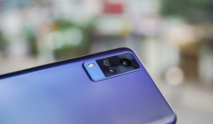 Cụm camera sau trên Vivo Y51