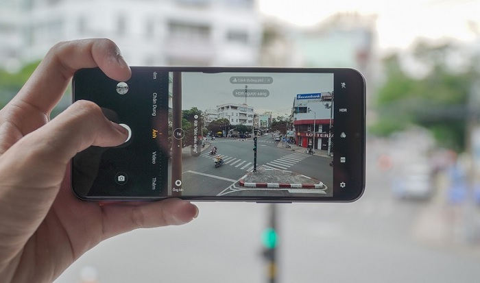 Giao diện camera của Vivo Y51