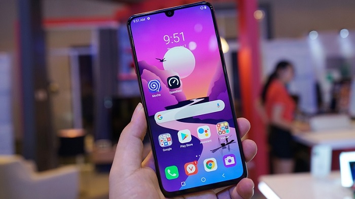 Mặt trước của Aris 5G Pro