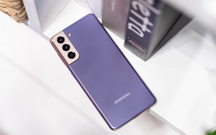 Mặt lưng cực đẹp của Samsung Galaxy S21 5G