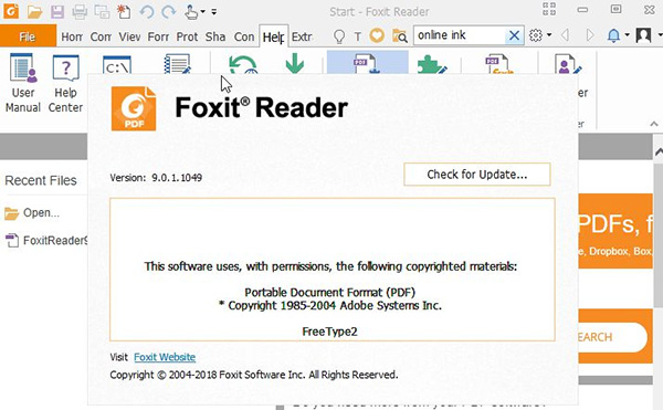 Cắt file PDF bằng Foxit Reader