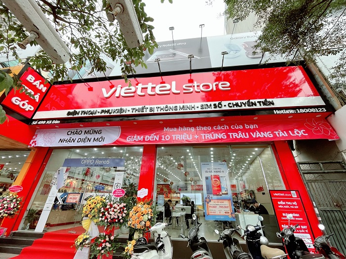Chào mừng nhận diện mới, Viettel Store triển khai chương trình "Viettel Store - Mua hàng theo cách của bạn - Ưu đãi giảm tới 10 triệu đồng"