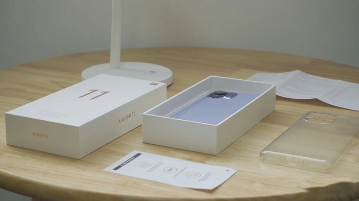 Các phụ kiện đi kèm Mi 11