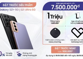 Đặt trước Galaxy S21+ 5G | Galaxy S21 Ultra 5G nhận ngay bộ quà lên đến 7.500.000 đồng cùng quà tặng độc quyền Viettel