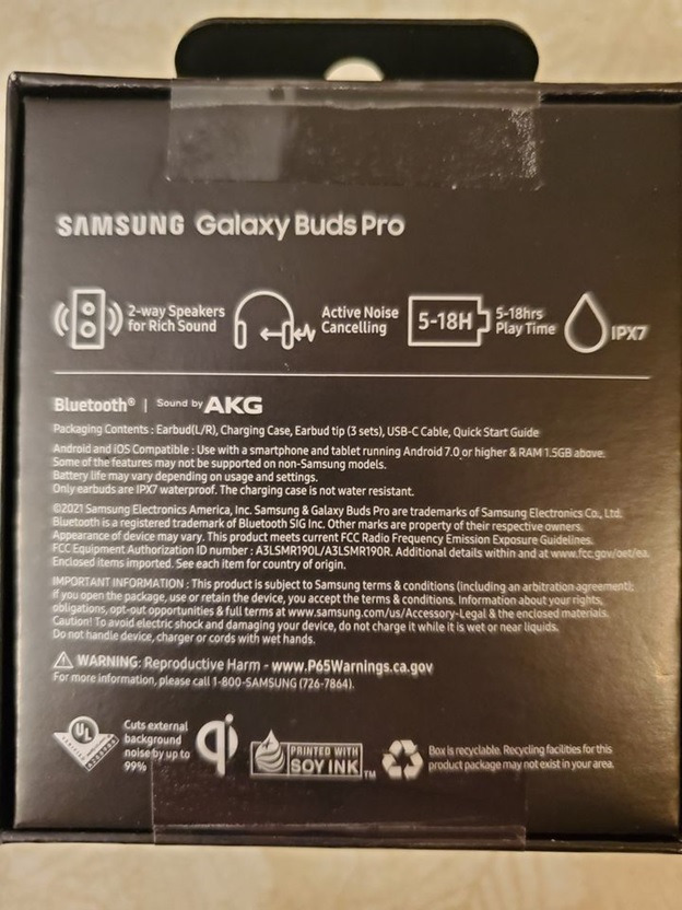 Các tính năng của Galaxy Buds Pro