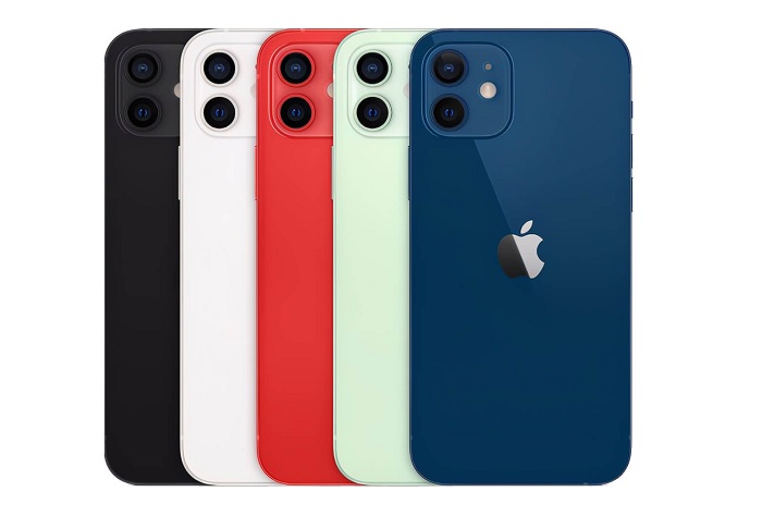Các phiên bản màu sắc iPhone 12 mini