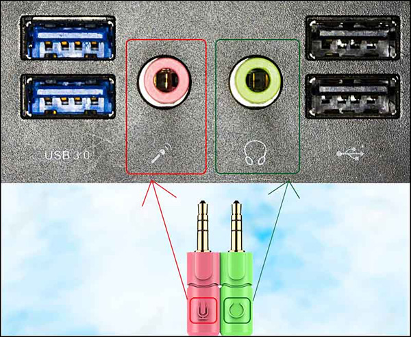Hướng dẫn cách cắm tai nghe vào máy tính để bàn