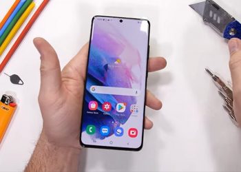 kiểm tra độ bền Galaxy S21 Ultra