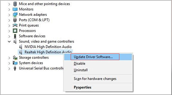 Bản Driver âm thanh đã cũ