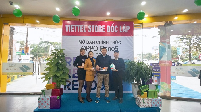 Mở bán chính thức OPPO Reno5 tại Viettel Store trên toàn quốc
