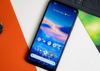 mở hộp Nokia 5.4