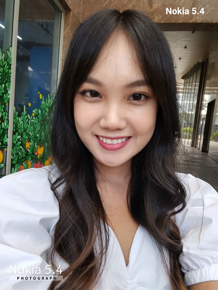 Ảnh chụp selfie từ Nokia 5.4