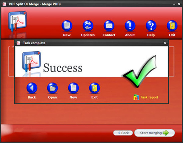Phần mềm PDF Split Or Merge